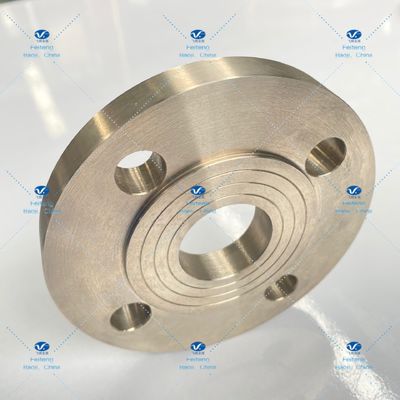 OEM Lightweight Flat Welded Titanium Flanges DN25