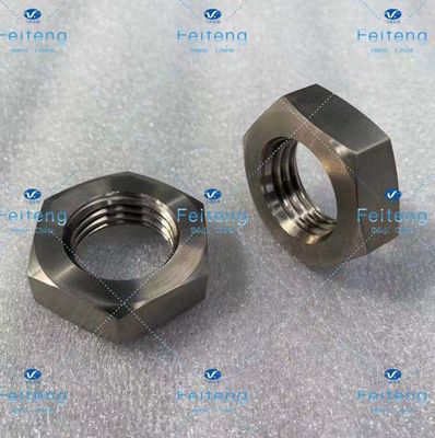 Gr12 M27*110 Titanium Fasteners 4.51g/Cm3 Density Titanium Hex Nut