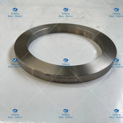 TA10 Grade ASTM B381 Titanium Rings OD 195mm Ultrasonic Testing