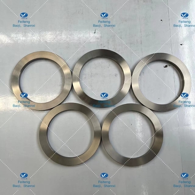 TA10 Grade ASTM B381 Titanium Rings OD 195mm Ultrasonic Testing